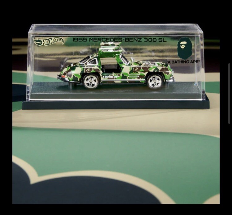 BAPE x Hot Wheels RLC 1955 Mercedes Benz 300SL King of The Camo