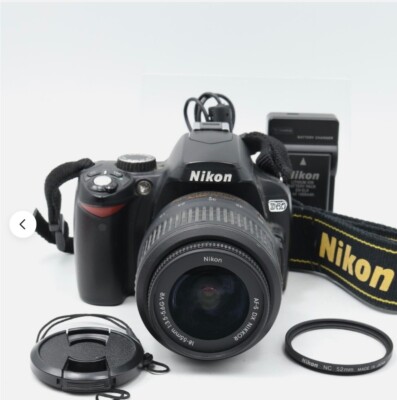 Nikon D D60 10.2MP Digital SLR Camera - Black (Kit w/ AF-S DX VR