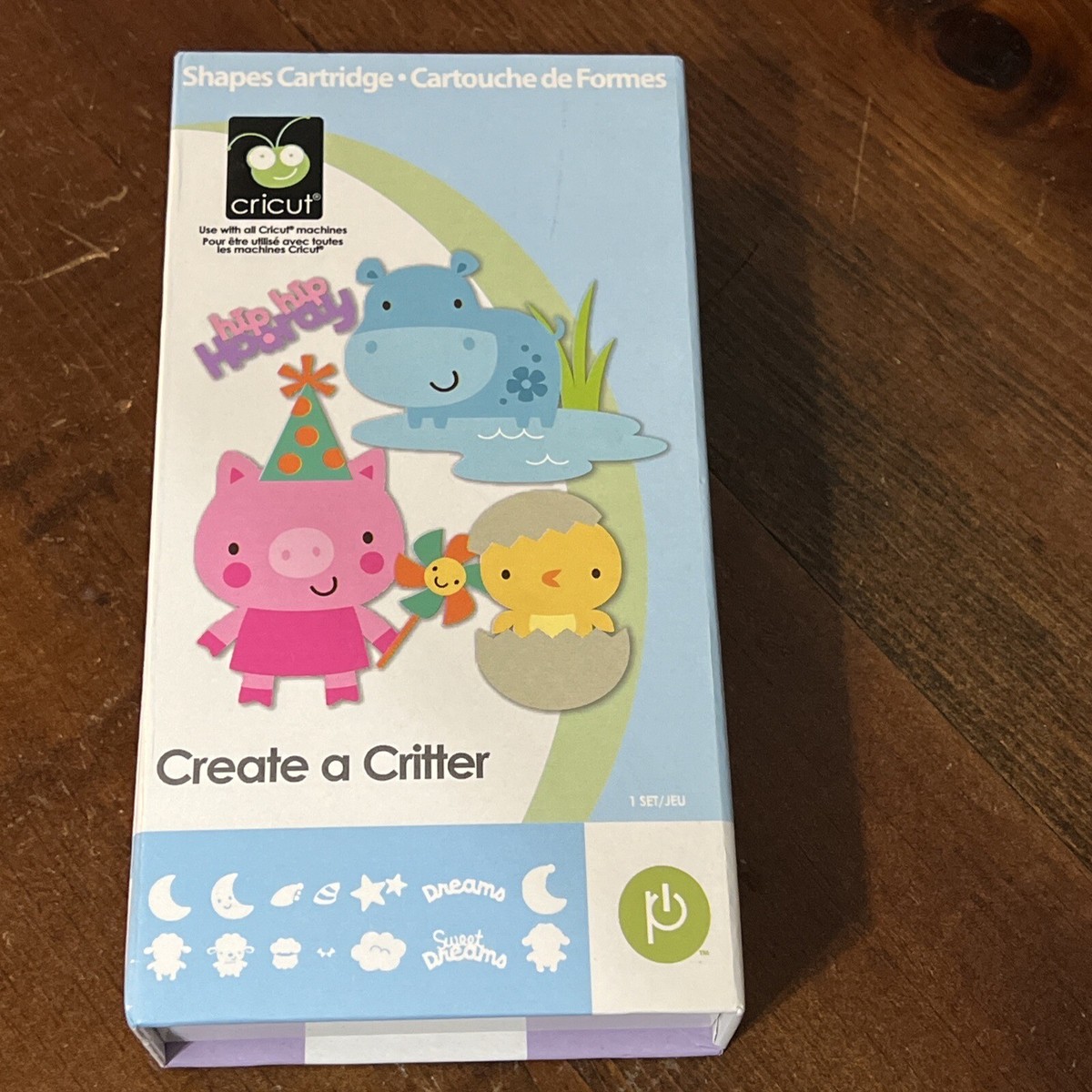 Cricut Create a Critter Cartridge COMPLETE BOX SET | eBay