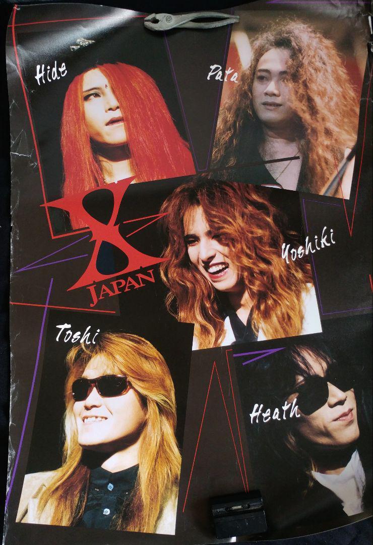 XJAPAN hide ポスター Hide X JAPAN Poster Oversized Life-size Photo