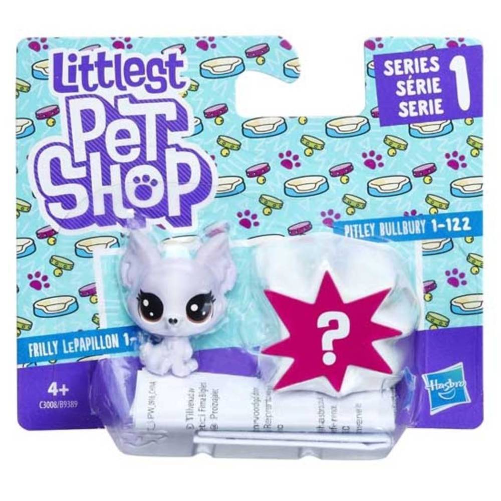 Littlest Pet Shop Mystery Mini Frilly LePapillon 1-123 Pitley