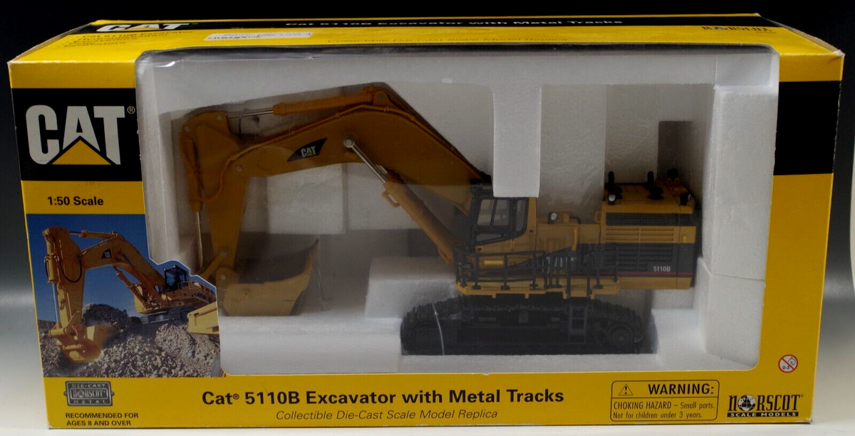 CAT 5110B Hydraulic Excavator 1:50 スケール 1:50 Caterpillar 5110B