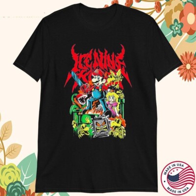 貴重・発禁】 任天堂 マリオ Tシャツ 古着 ICE NINE KILLS 貴重・発禁