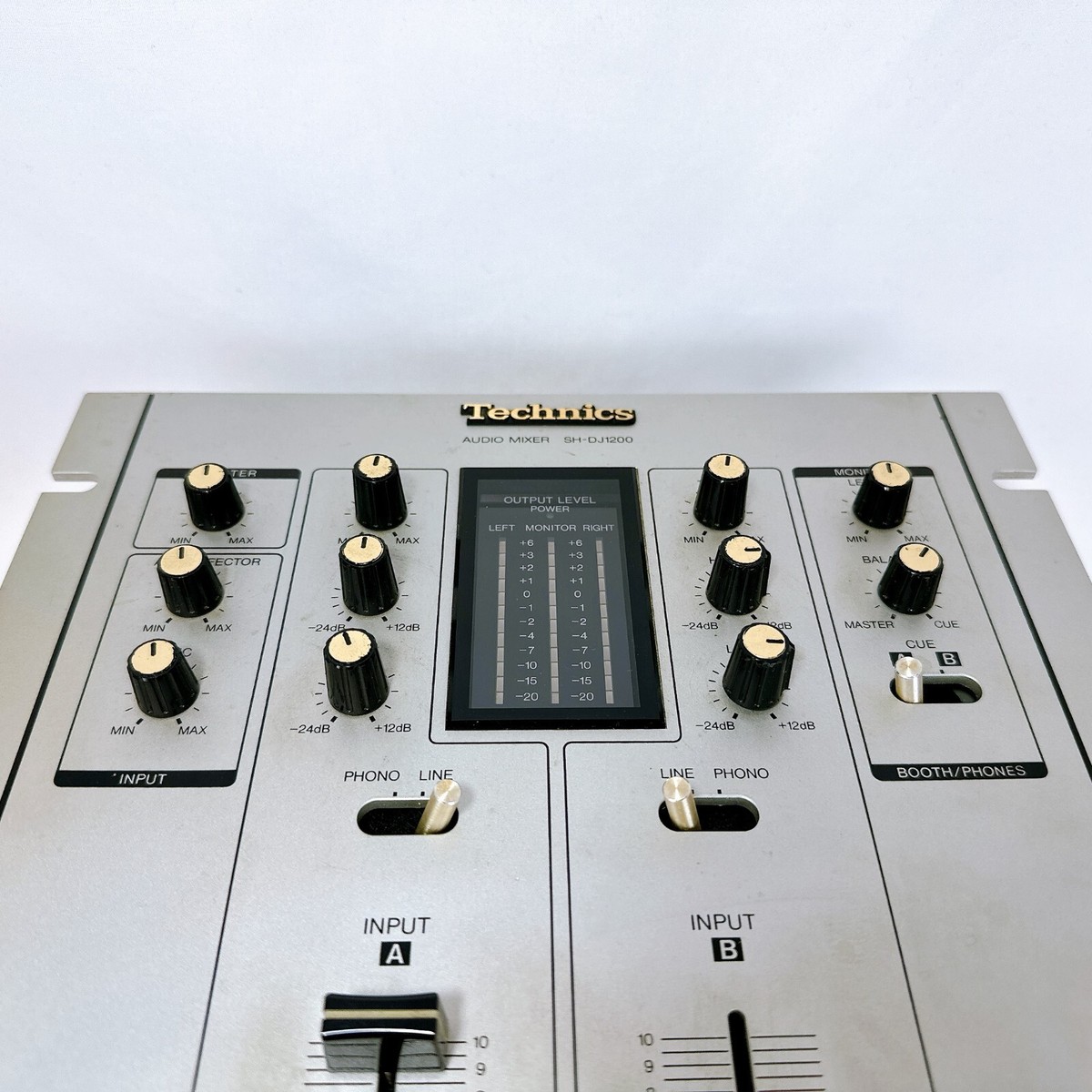 テクニクス SH-EX1200 DJミキサー RCAケーブル付き 中古品】Technics