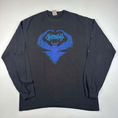 ビンテージ Cryptopsy ロングTシャツ XL