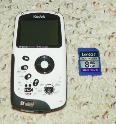 Kodak PlaySport (Zx3) HD Waterproof Pocket Video Camera - Purple