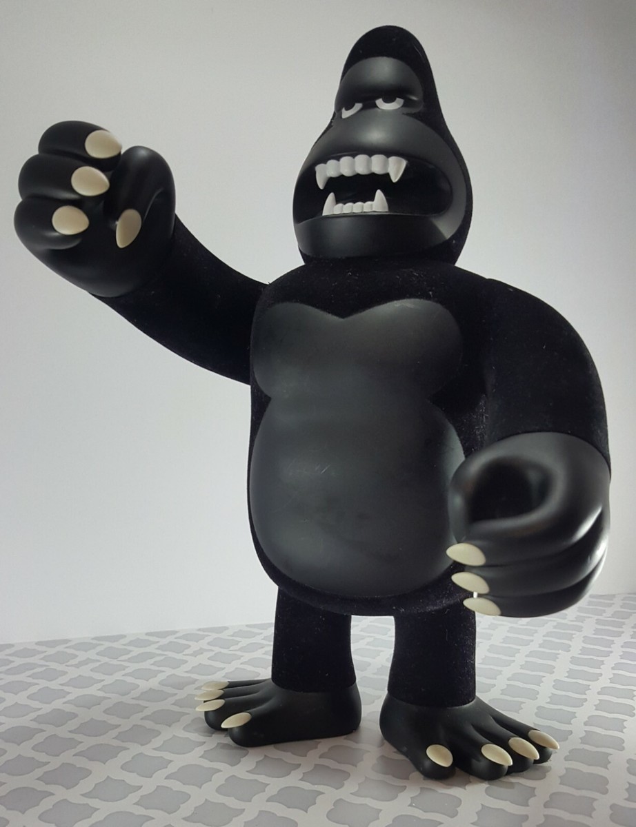 Amos King Ken Black Flocked 12