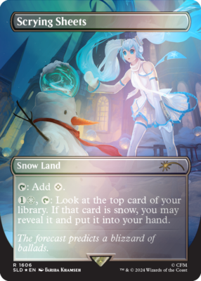 Secret Lair x Hatsune Miku: Winter Diva Foil | English | SLD | MTG