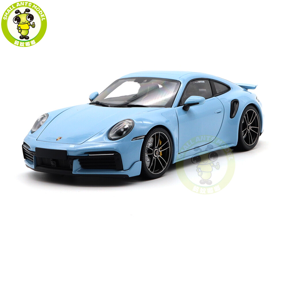 1/18 Minichamps Porsche 911 Turbo S Coupe Sport Design 2021 LB