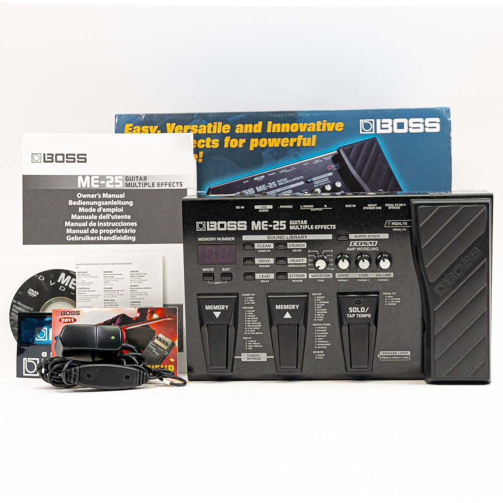 ほぼ新品】BOSS ME-25 マルチエフェクター Amazon | BOSS Guitar