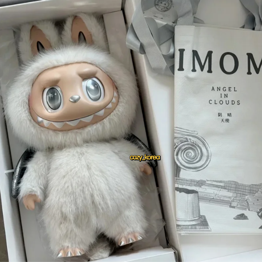 THEMONSTERS ZIMOMO ANGEL IN CLOUDS へこんだ箱 Authentic Pop Mart