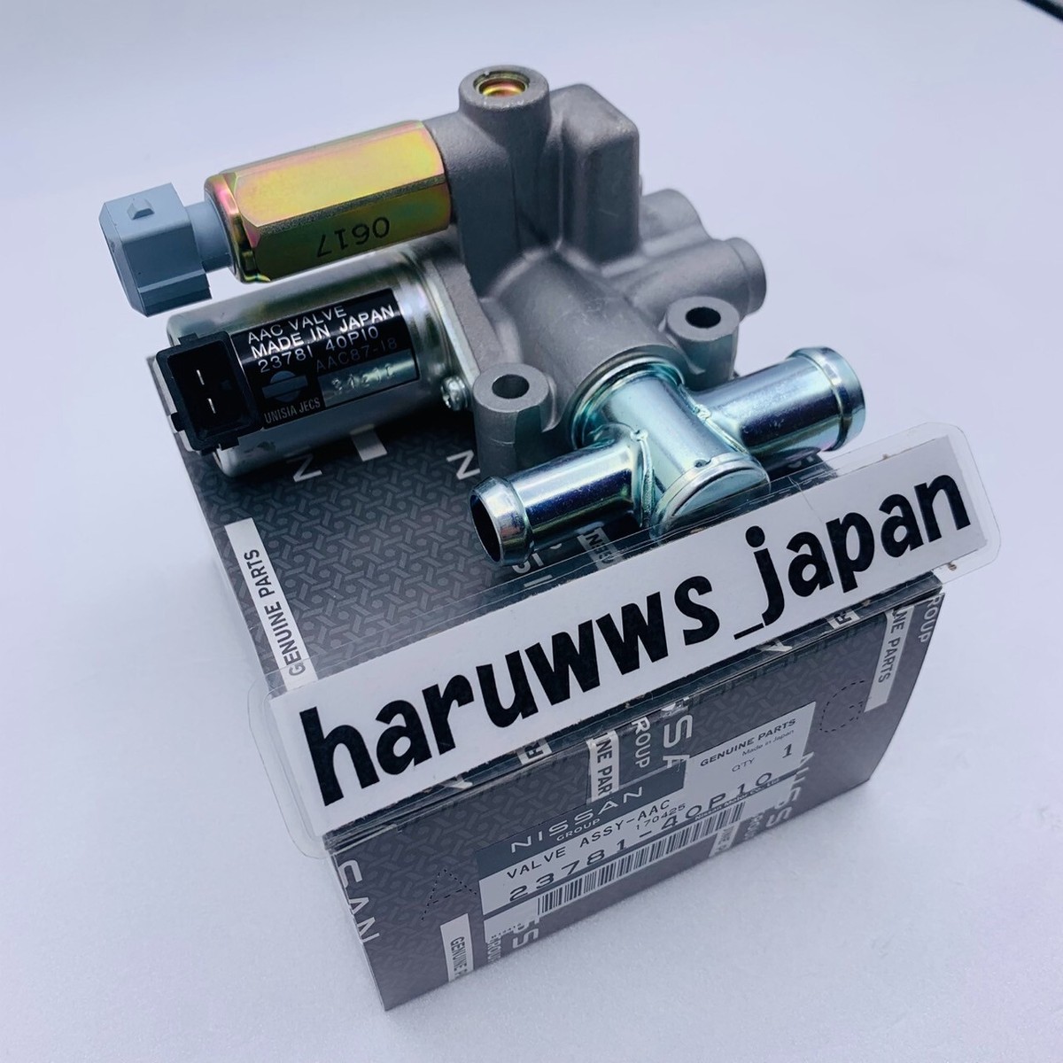 Nissan 300ZX Z32 AAC Valve IACV Assy | 23781-40P10 | Genuine OEM