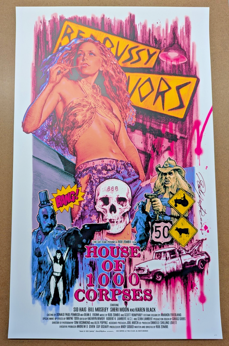 House of 1000 Corpses 2024 Rockin Jelly Bean Var Ed Rob Zombie