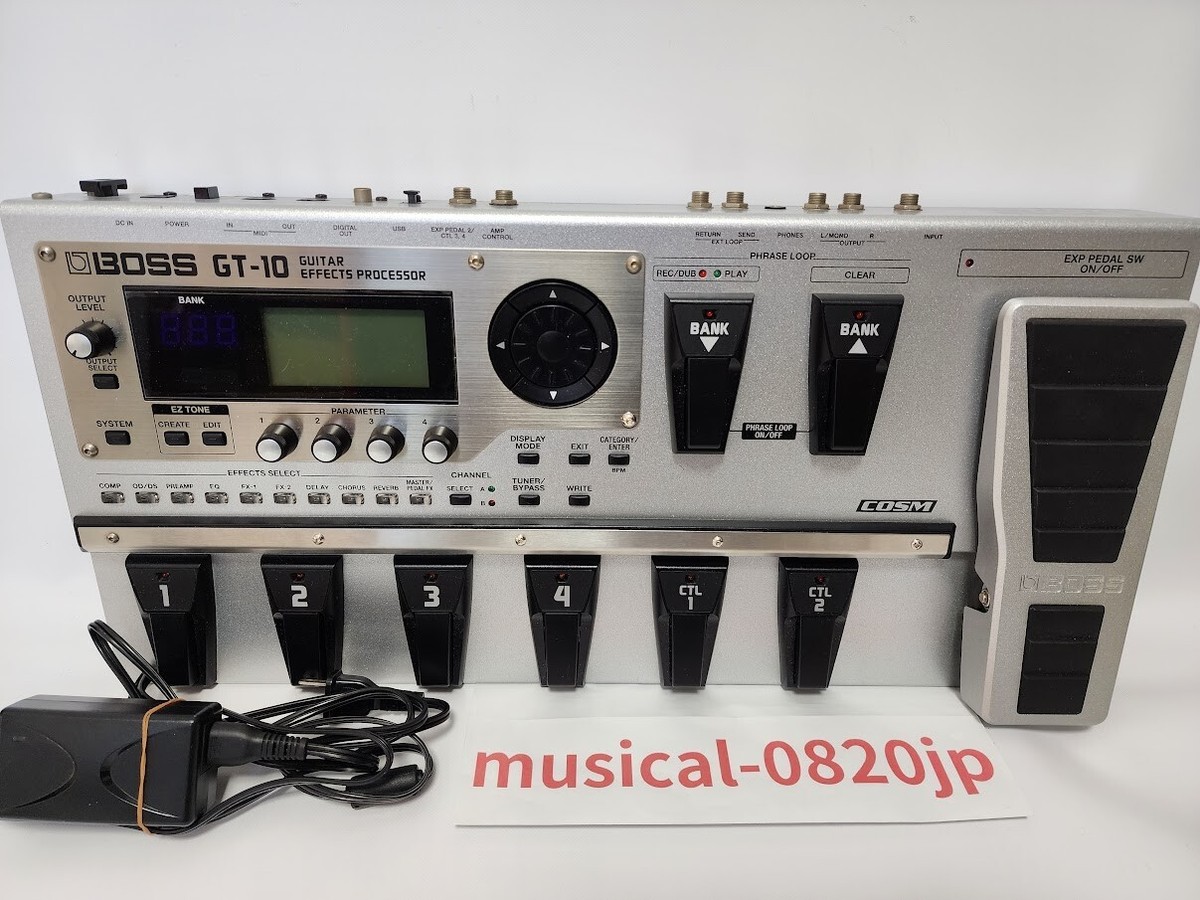 BOSS GT-10 | ディストーション・オーバードライブ | BOSS（ボス）/GT