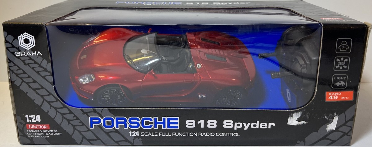 PORSCHE 918 Spyder 1/24 ScaleメタルドライブR/C PORSCHE 918 Spyder