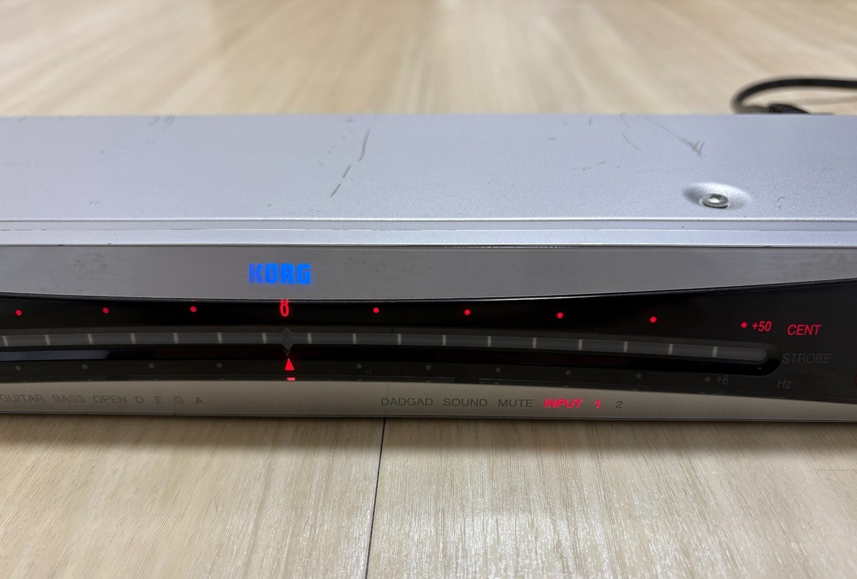 Korg DTR-2000 Rack Mount Chromatic Digital Tuner with Power Cable