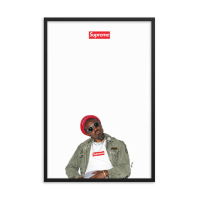 Andre 3000 Supreme Framed poster | eBay