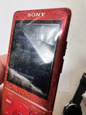 Sony Walkman NWZ-E473 Red (4 GB) Digital Media Player for sale