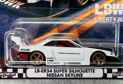 Hotwheels LBWK Nissan Skyline ER34 サイン入り Hot Wheels LBWK