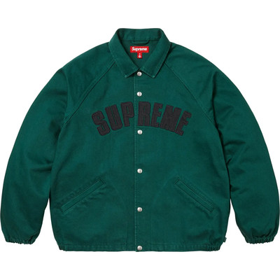 Supreme Arc Denim Coaches Jacket Green | eBay