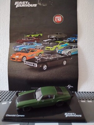 Chevrolet Camaro RS-Z28, 1973, fast & furious, altaya 1:43 diecast