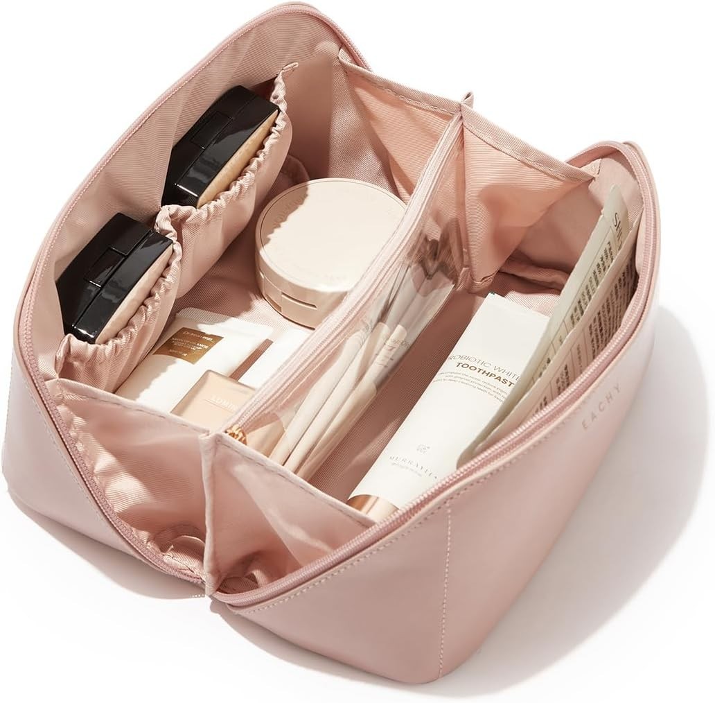 Travel-Friendly Makeup Bag with Custom Zipper - Ideal for Stylish