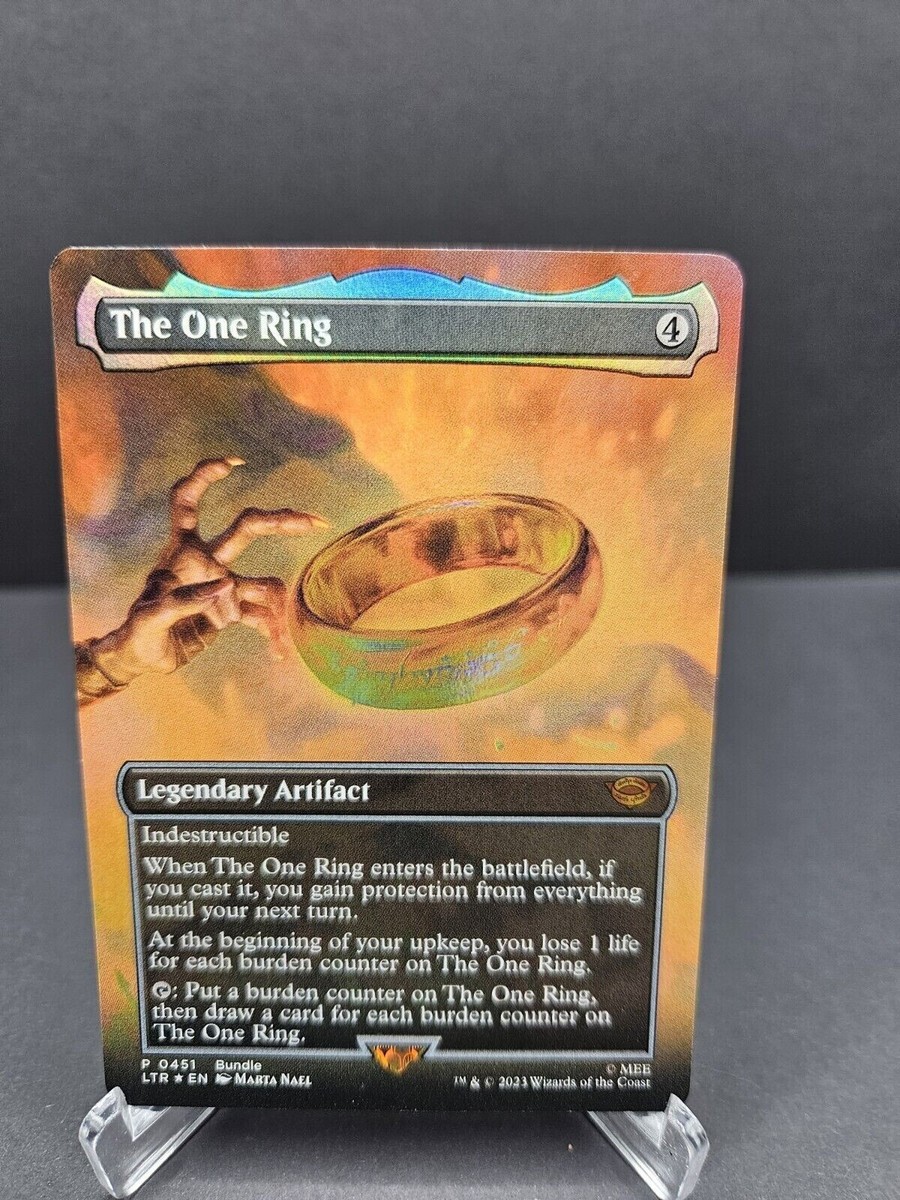 mtg 一つの指輪 bundle版英語foil 一つの指輪 foil 英語版 バンドル 1