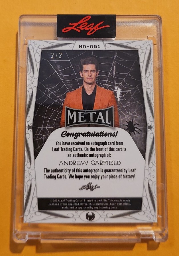 Leaf Metal Celebrity アンドリューガーフィールド Auto