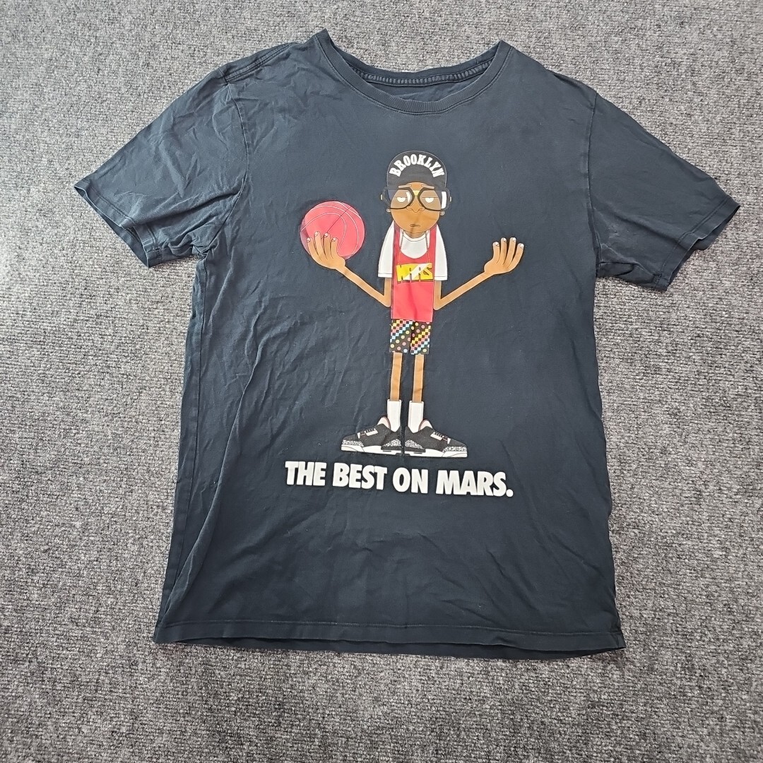 Nike x Jordan T-Shirt Men L Black Spike Lee 