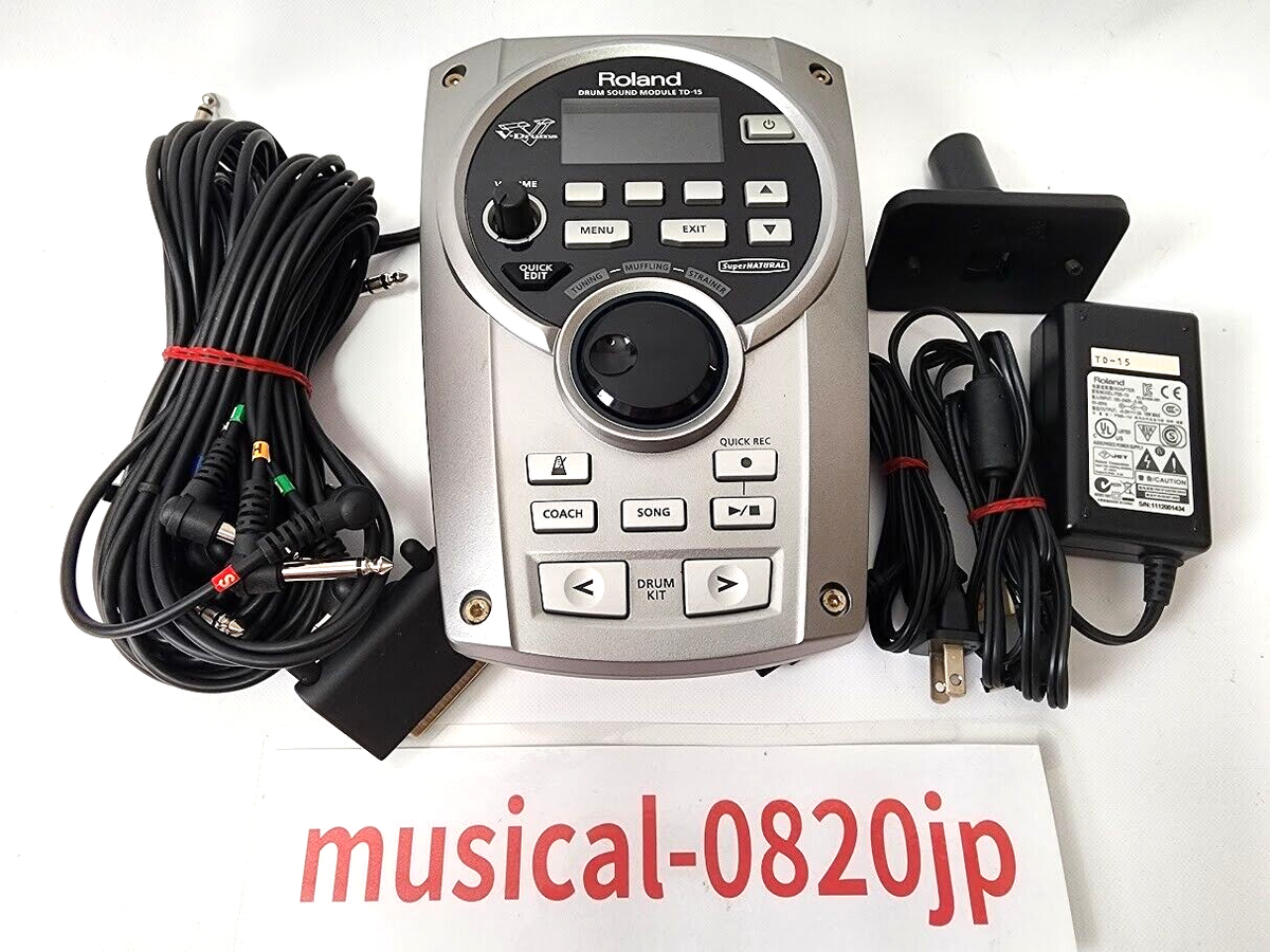TD-15 Roland 音源 Roland TD-15 電子ドラム サウンドモジュール