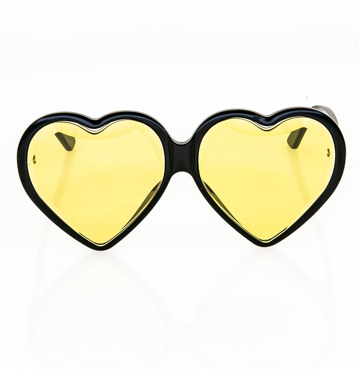 GUCCI Hollywood Forever 0360 3D Heart Love Black Yellow Gg0360SA