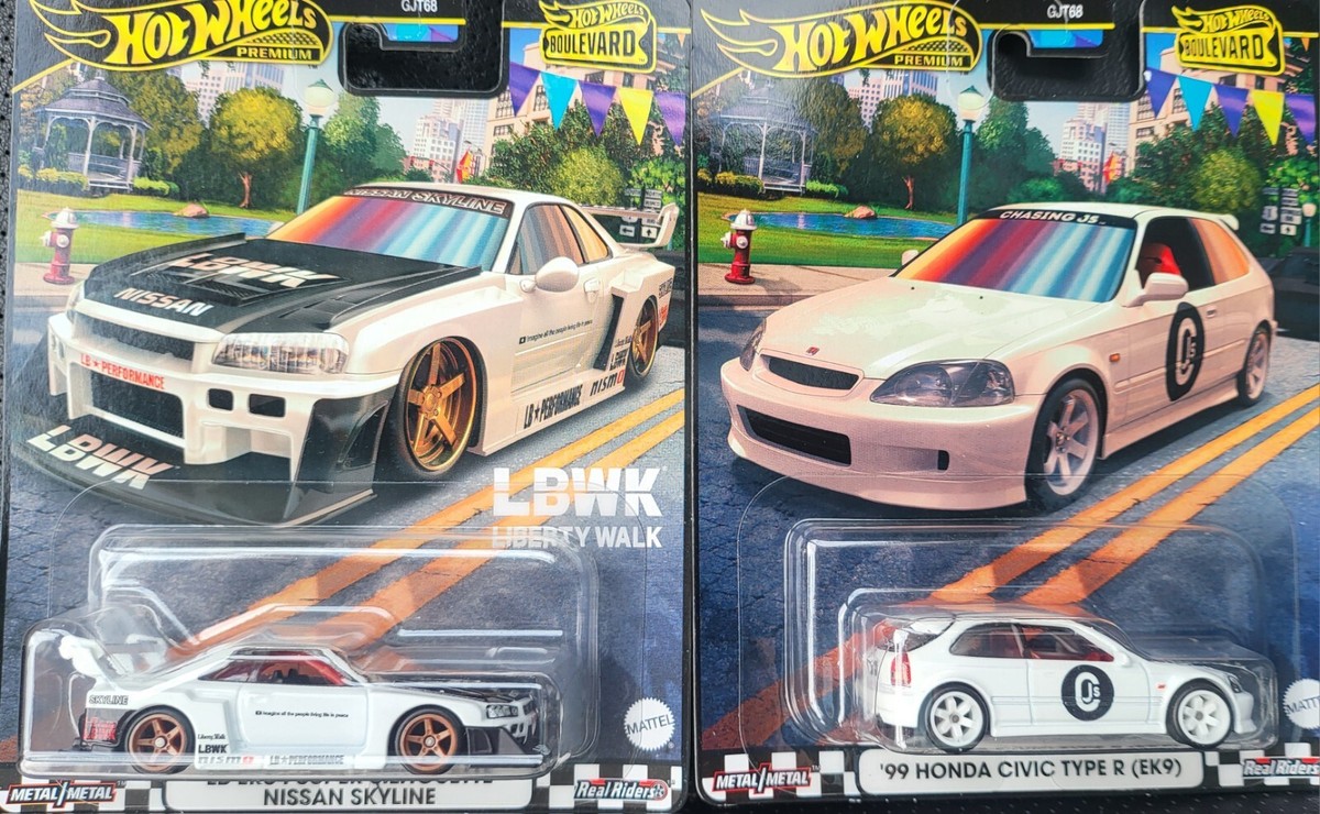 Hotwheels LBWK Nissan Skyline ER34 サイン入り