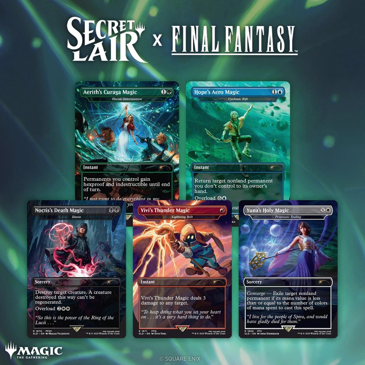 MTG secret lair メーガス三姉妹/忍耐 foil FOIL)(7008)メーガス三姉妹