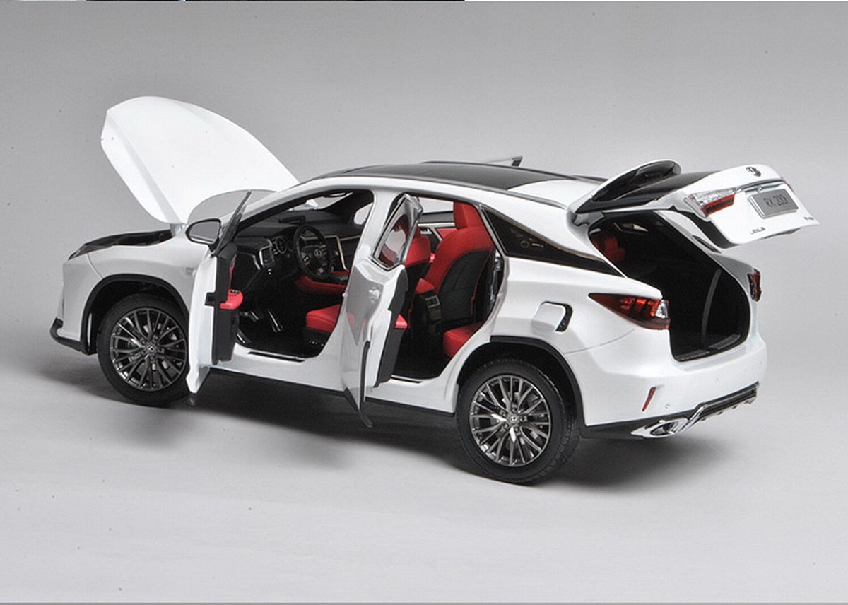 1/18 Scale LEXUS RX200T RX White Diecast Car ModelToy Collection
