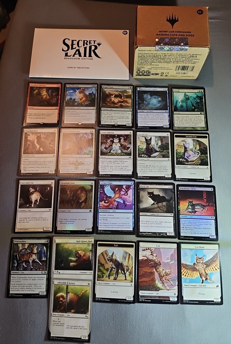 Secret Lair Look at the Kitties 未開封 MTG Secret Lair LOOK AT THE