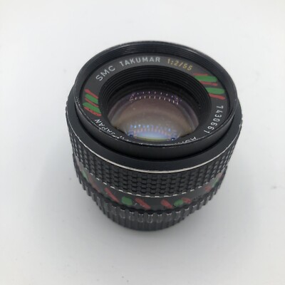 Asahi Pentax Classic SMC Takumar 55mm F2 Prime Standard Lens | eBay