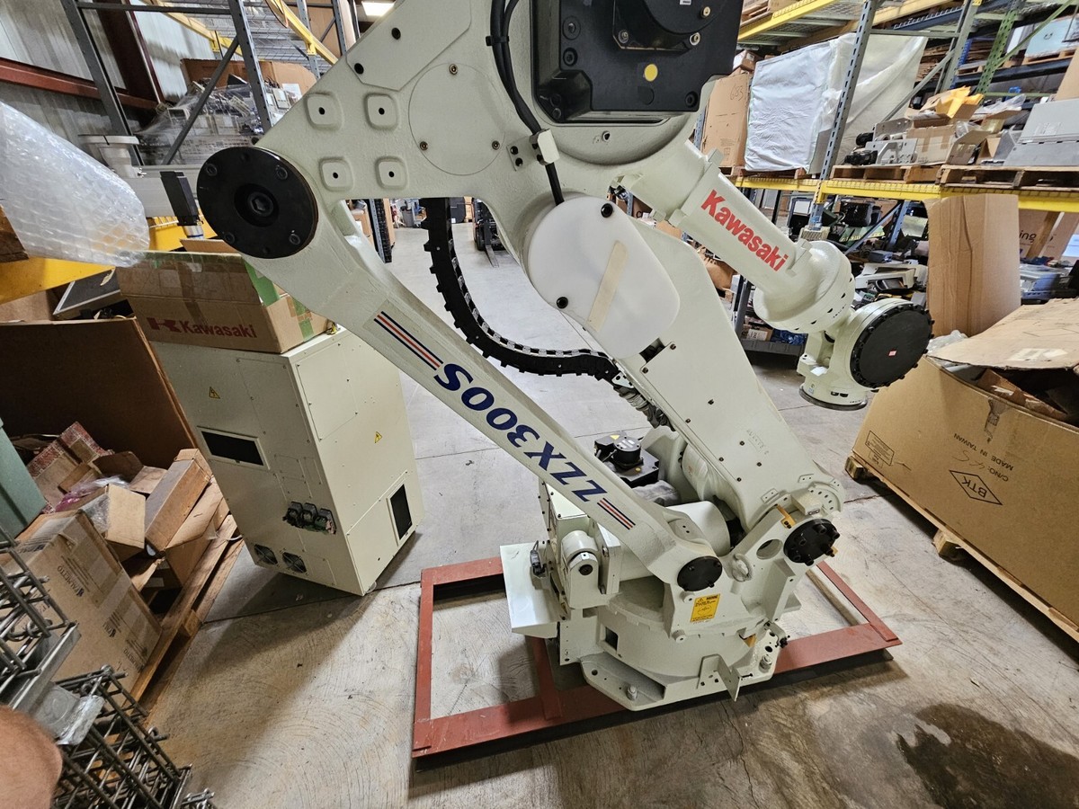 Kawasaki ZZX300S B Robot w/ D32F D001 CONTROL CAB/50817-1347 Teach