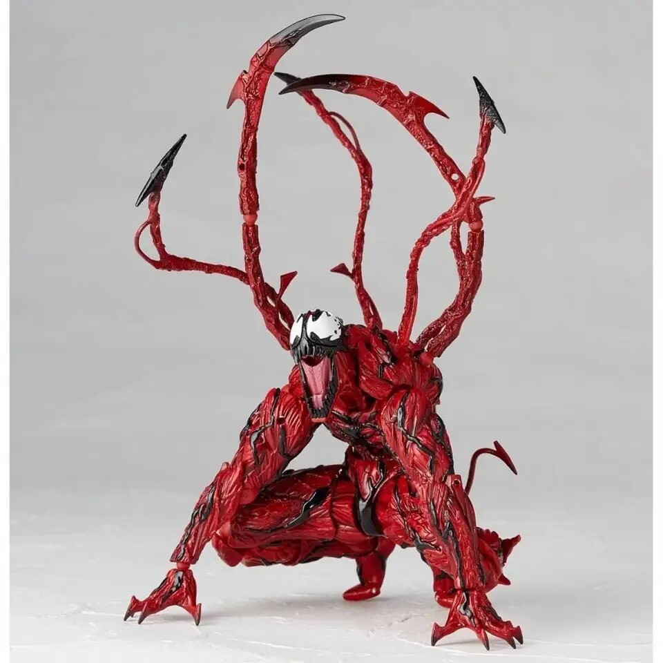 Amazing Yamaguchi Revoltech a No. 008 Carnage PVC Action Figure