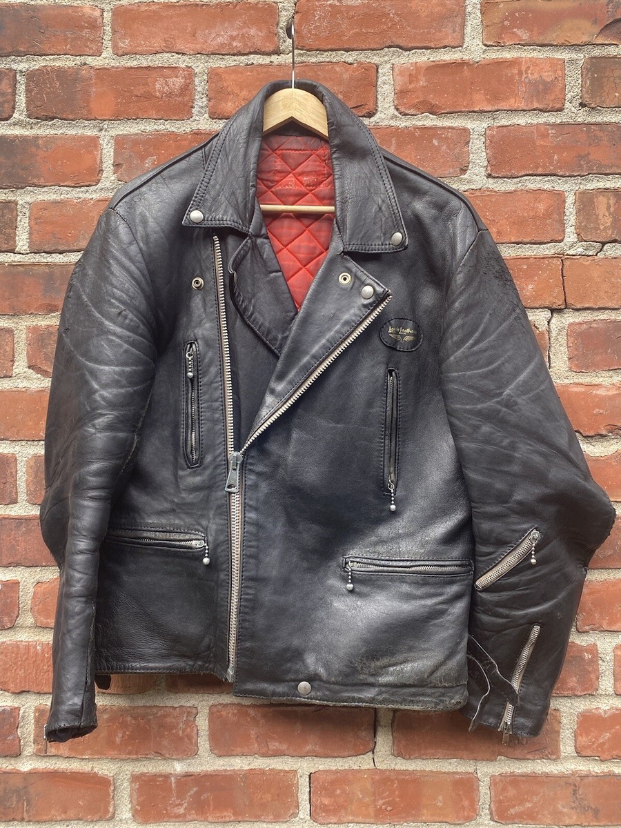 maru Lewis Leathers 60s Lightning 1970 vintage Lewis Leathers