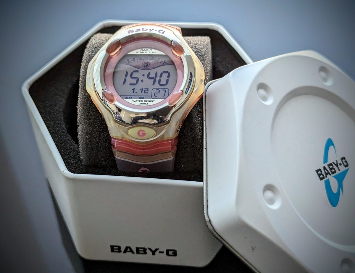Casio RARE BABY-G BG171 International Dolphin & Whale Eco-research