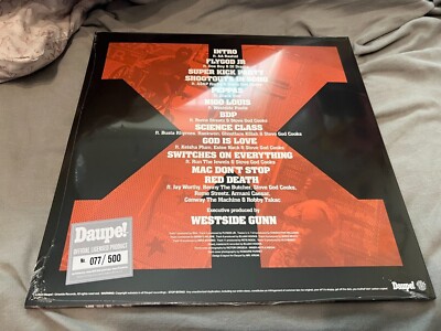 westside gunn daupe世界限定 80枚 A2ポスター レア 希少 A2ポスター