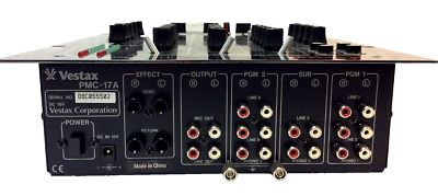 VESTAX ~ PMC-170A DJ Professional Mixing Controller ~ NEW | eBay