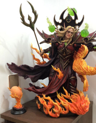 ALin Model Kael'thas Sunstrider Statue 1/4 Model Collection WOW