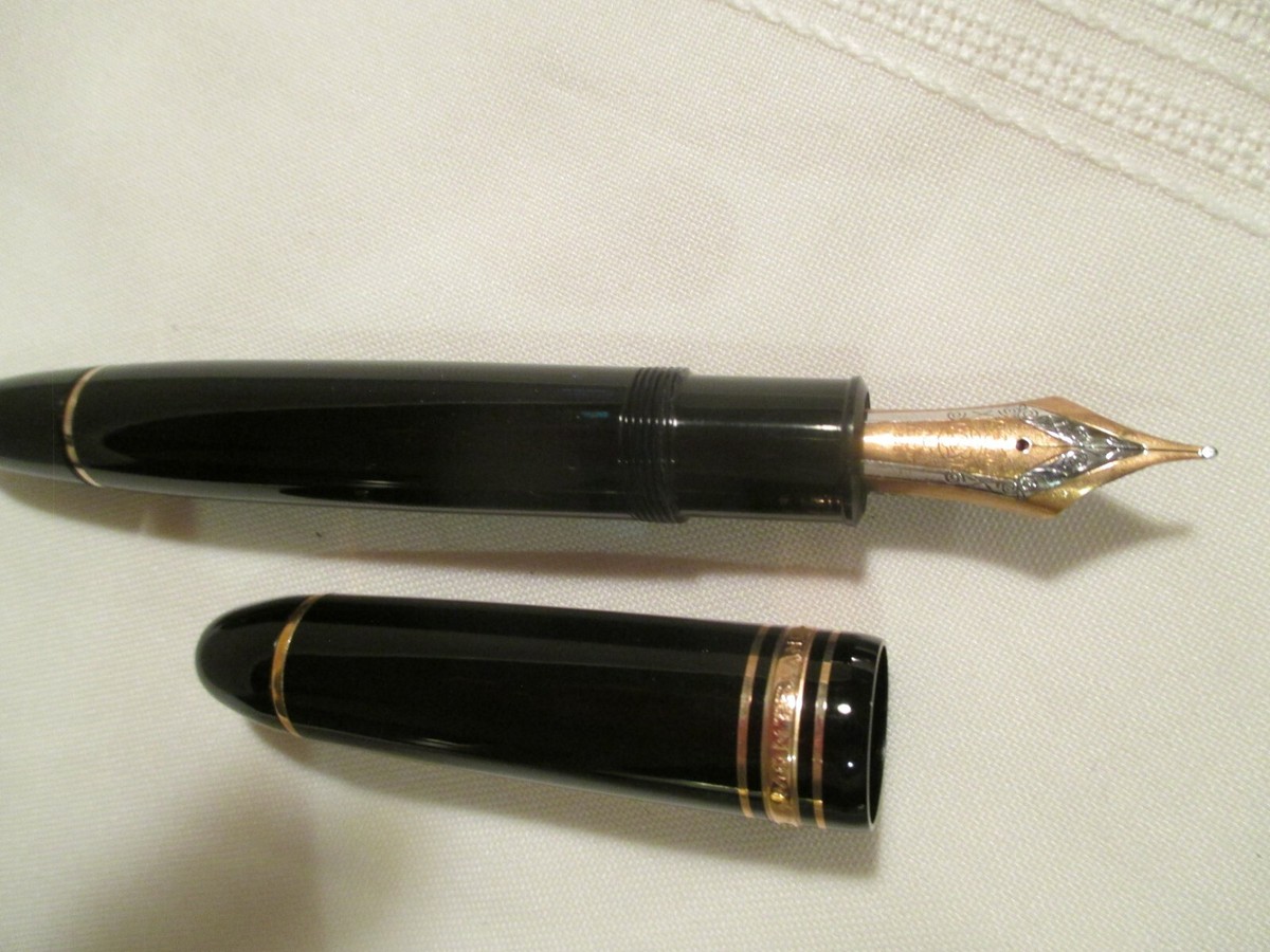Vintage Montblanc Meisterstuck 149 - 18K nib Fountain Pen | eBay