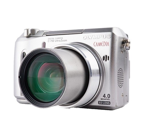 2003 OLYMPUS CAMEDIA C-750 Ultra Zoom 4MP Digital Camera RC 128MB