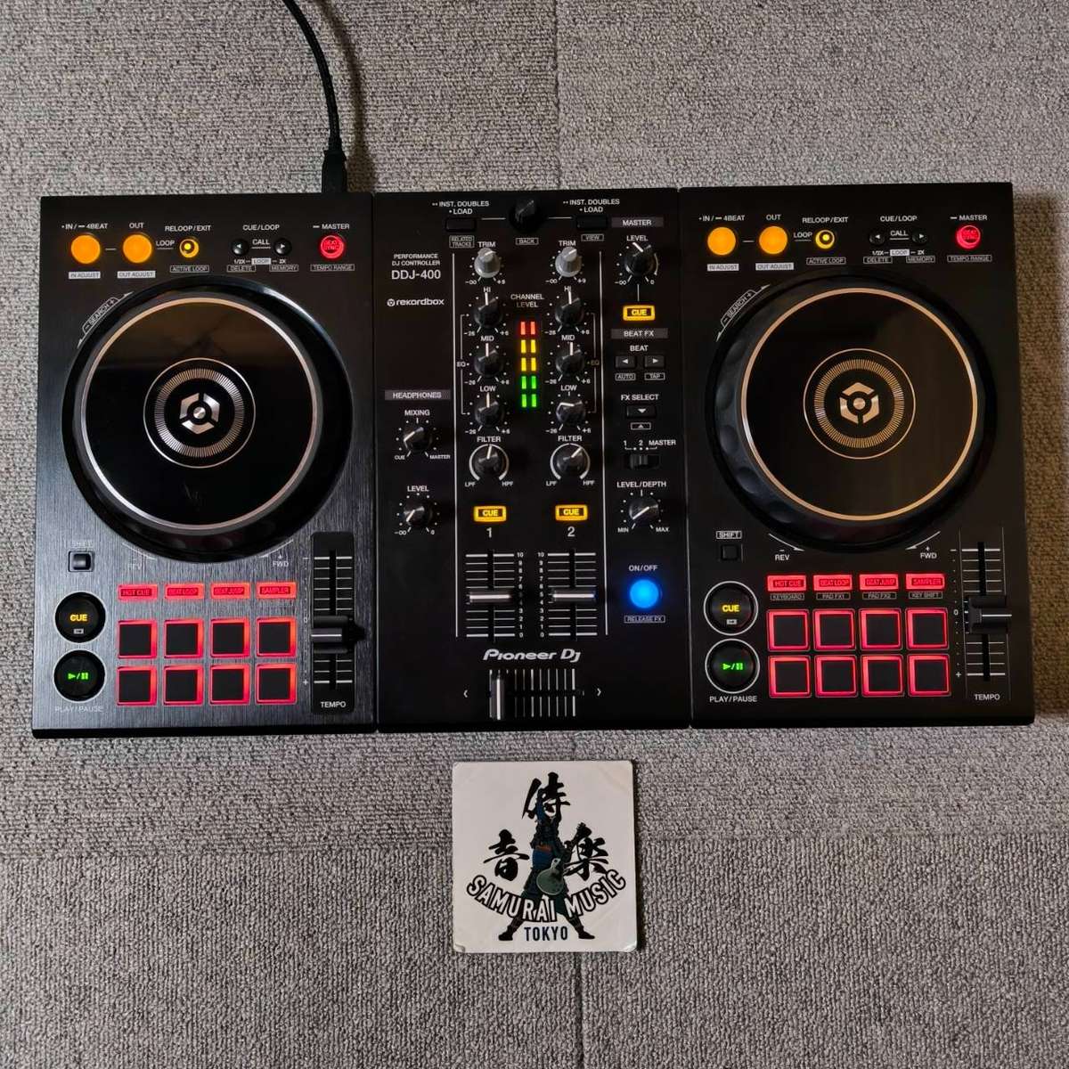 Dai Taki Pioneer DJ DDJ-400 DDJ-400 - 2-channel DJ controller for