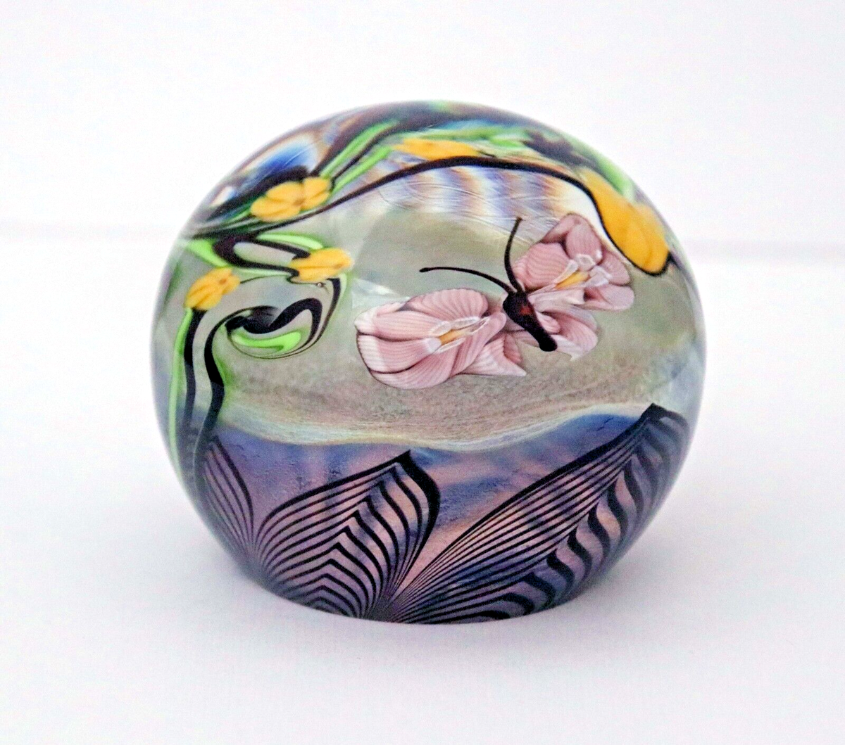 Orient & Flume Art Glass ガラス ペーパーウェイト Orient & Flume