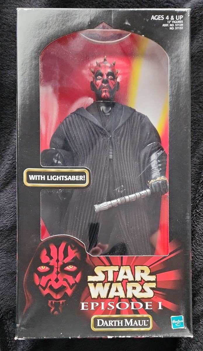 Hasbro STAR WARS Episode 1 - DARTH MAUL - 12 inch Figure - NEW and