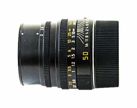 Rare Leica 80mm F1.4 Summilux-R 11880 W/ Box And Leather Case Near