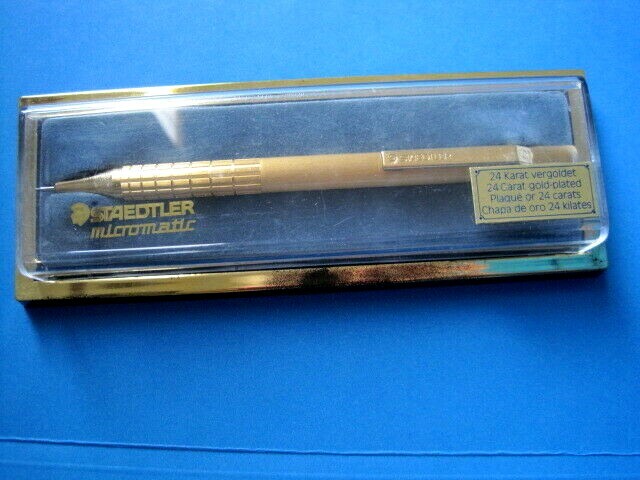 STAEDTLER Micromatic 777 75 24k Gold Plated Mechanical Pencil